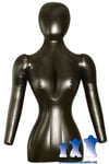 Inflatable Female Torso w/ Head & Arms