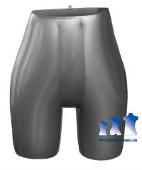 Inflatable Female Panty Form, Silver