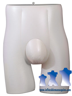 Inflatable Male Brief Form, Ivory