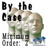 Male Head, Styrofoam, by the case, Min:2