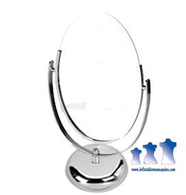 Tabletop Oval Mirror